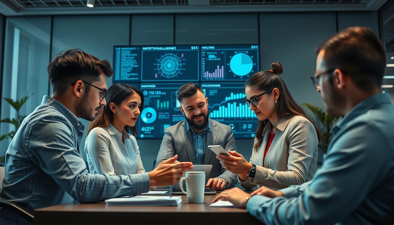 Business software planning session